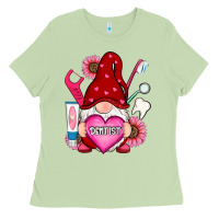 Matcha valentines day dentist gnome Ladies Tee - RanaPortraitStore