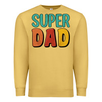 Antique Gold super dad Premium Sweatshirt - Artiststas