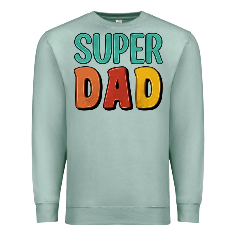 Super Dad Premium Sweatshirt by Artiststas | Teevron