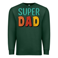 Sports Green super dad Premium Sweatshirt - Artiststas