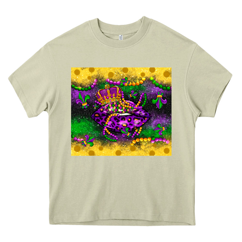 Mardi Gras Lips Heavy Core Tee by LillyAllenDesigns | Teevron