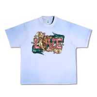 Grape Ice Love Horse Urban Heavy Tee - HowdyJamesFarm