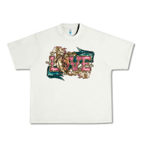 Pistachio Love Horse Urban Heavy Tee - HowdyJamesFarm