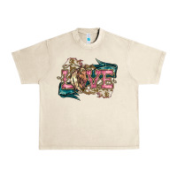 Sandshell Love Horse Urban Heavy Tee - HowdyJamesFarm