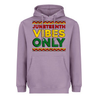 Lavender juneteenth vibes only Heavyweight Hoodie - Artiststas