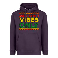 Plum juneteenth vibes only Heavyweight Hoodie - Artiststas
