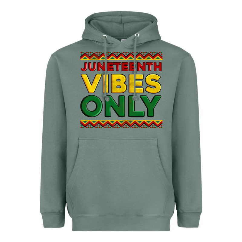 Juneteenth Vibes Only Heavyweight Hoodie by Artiststas | Teevron