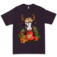 Plum christmas baby cow hot cocoa Premium Tee - Jasminsmagicworld