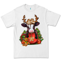 White christmas baby cow hot cocoa Premium Tee - Jasminsmagicworld