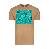 Glitter Turquoise Vintage Tee | Teevron