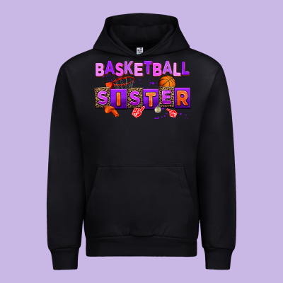 Basketball Sıster Urban Hoodie Designed By Adodesignshop