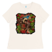 Bone valentines day cowboy cactus rose Ladies Tee - RanaPortraitStore