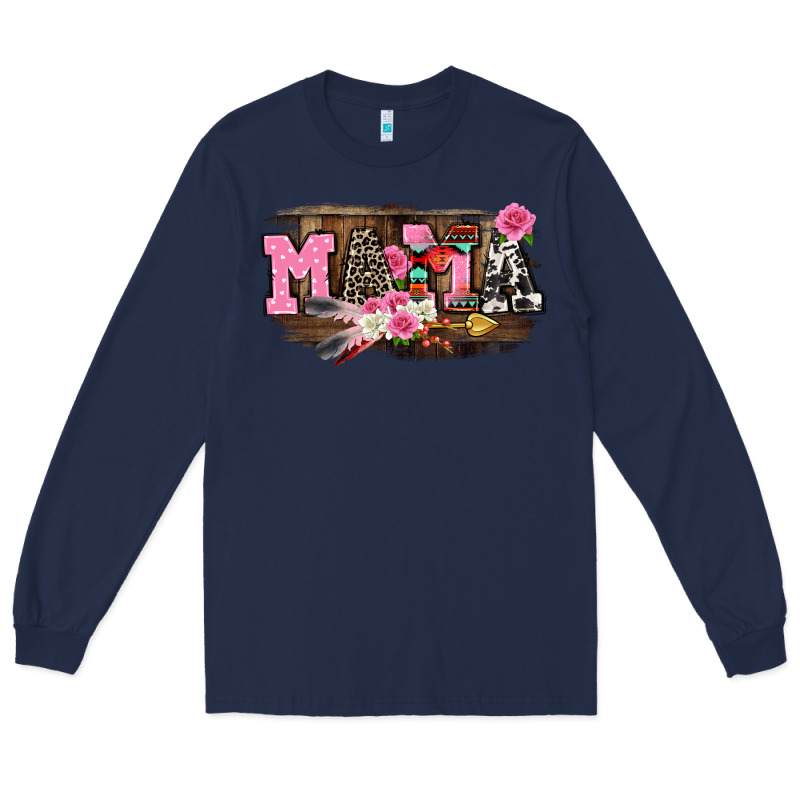 Mother's Day Mama Long Sleeve Tee by CowGirlArtShop | Teevron