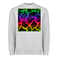 Colorful Cow Seamless Pattern Heavyweight Sweatshirt | Teevron