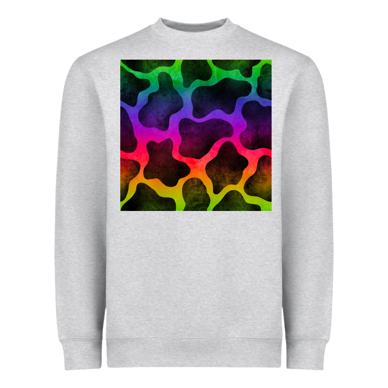 Colorful Cow Seamless Pattern Heavyweight Sweatshirt by BundleAndBundleShop | Teevron