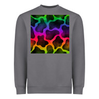Storm colorful cow seamless pattern Heavyweight Sweatshirt - BundleAndBundleShop