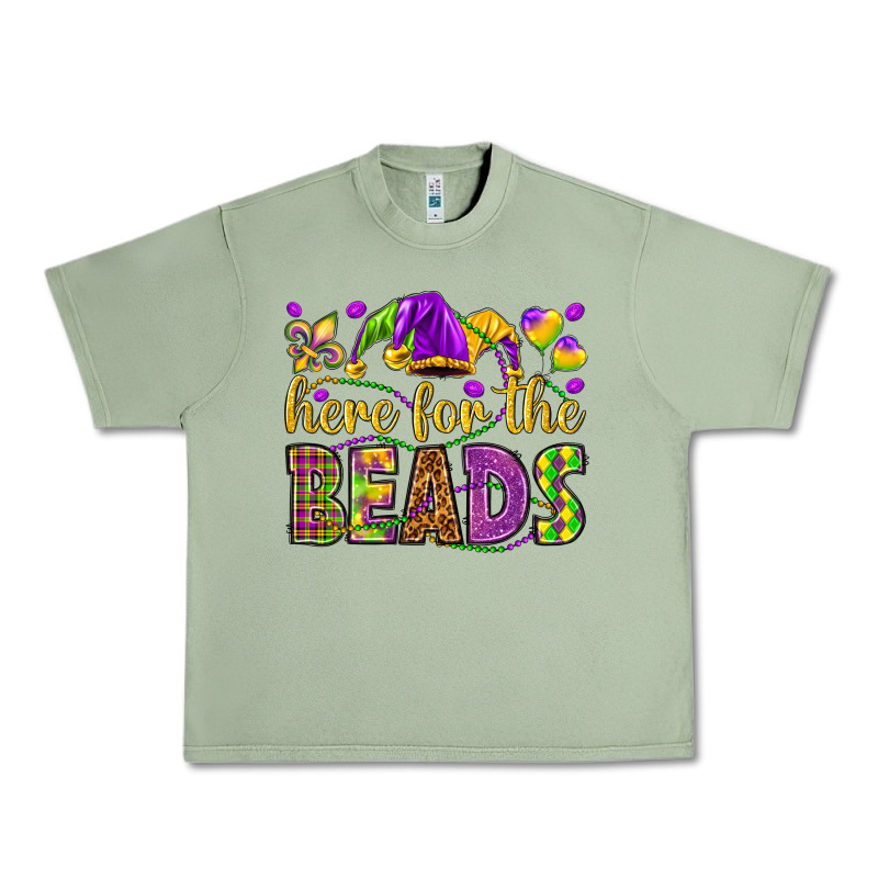 Here For The Beads Urban Heavy Tee by HowdyJamesFarm | Teevron