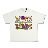 Pistachio Here for the beads Urban Heavy Tee - HowdyJamesFarm