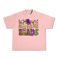 Salmon Here for the beads Urban Heavy Tee - HowdyJamesFarm