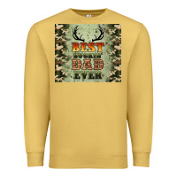 Antique Gold best buckin' dad ever Premium Sweatshirt - Artiststas