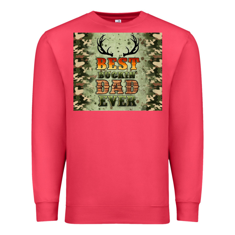 Best Buckin' Dad Ever Premium Sweatshirt by Artiststas | Teevron