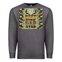 Charcoal Heather best buckin' dad ever Premium Sweatshirt - Artiststas
