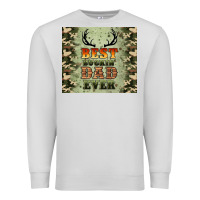 Dove Grey best buckin' dad ever Premium Sweatshirt - Artiststas