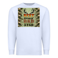 White best buckin' dad ever Premium Sweatshirt - Artiststas