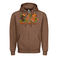 Chestnut western Christmas Zipper Hoodie - CowhideDigitalArt