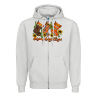Western Christmas Zipper Hoodie | Teevron