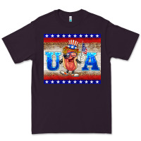 Plum usa hot dog Premium Tee - BarkalooDesign