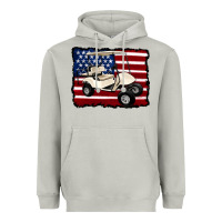 Moon Dust golf cart american flag Heavyweight Hoodie - Artiststas