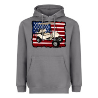 Storm golf cart american flag Heavyweight Hoodie - Artiststas