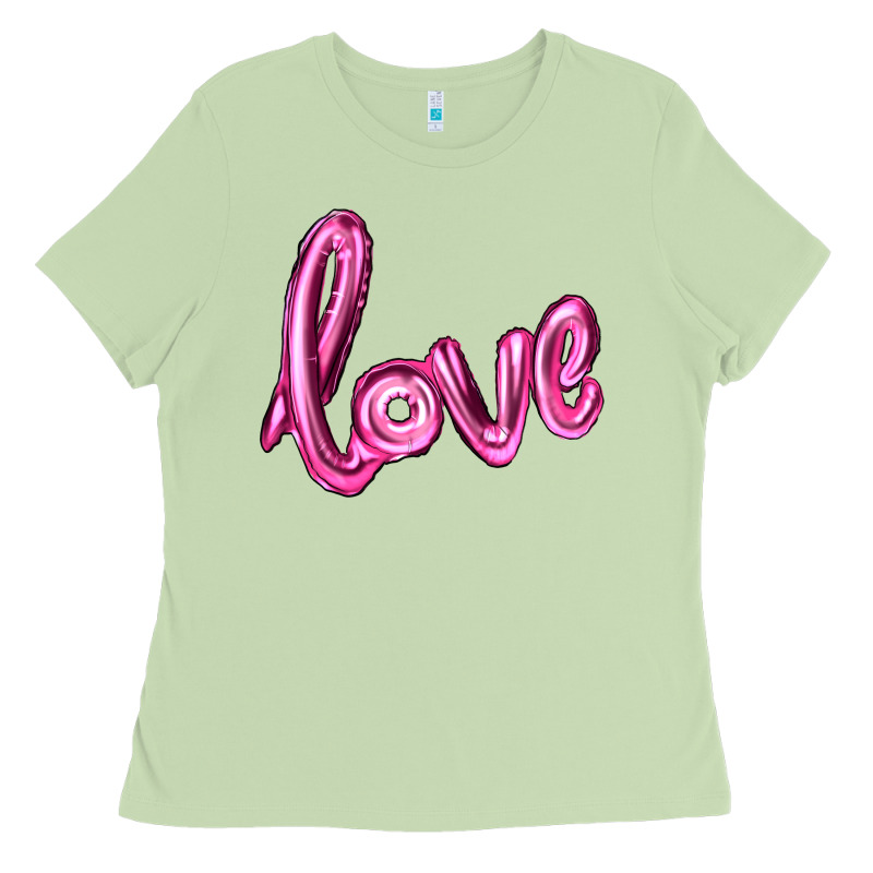 Valentines Day Love Balloon Ladies Tee by RanaPortraitStore | Teevron