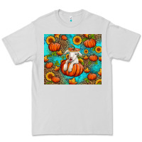 Dove Grey fall pumpkin lamb Premium Tee - Jasminsmagicworld
