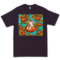 Plum fall pumpkin lamb Premium Tee - Jasminsmagicworld