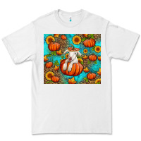 White fall pumpkin lamb Premium Tee - Jasminsmagicworld