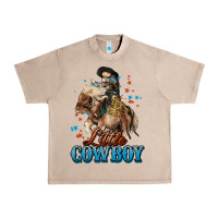 Little Cowboy Midilli Horse Kid Boy Urban Heavy Tee | Teevron
