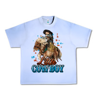 Grape Ice Little Cowboy Midilli Horse kid boy Urban Heavy Tee - HowdyJamesFarm