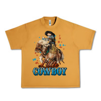 Peanut Butter Little Cowboy Midilli Horse kid boy Urban Heavy Tee - HowdyJamesFarm