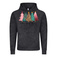 Vintage Black christmas trees Vintage Hoodie - CowGirlArtShop