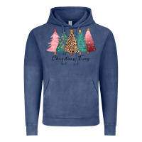 Vintage Denim christmas trees Vintage Hoodie - CowGirlArtShop