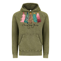 Vintage Olive christmas trees Vintage Hoodie - CowGirlArtShop