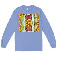 Colony Blue Mom leopard Long Sleeve Tee - CowGirlArtShop