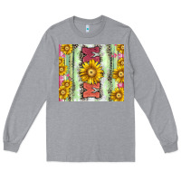 Heather Grey Mom leopard Long Sleeve Tee - CowGirlArtShop