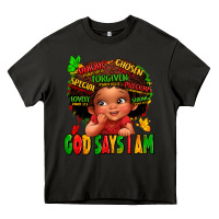Asphalt god says i am juneteenth kid Heavy Core Tee - LillyAllenDesigns