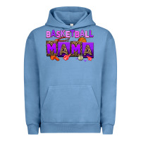 Pigment Pebble Blue basketball mama Urban Hoodie - AdoDesignShop