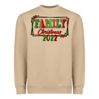 Mushroom Family Christmas 2022 Heavyweight Sweatshirt - FaDigitalArtStudio