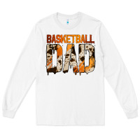 White no background basketball dad Long Sleeve Tee - Jasminsmagicworld