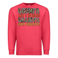 Cardinal grumpa like a regular grandpa only grumpier Premium Sweatshirt - Artiststas